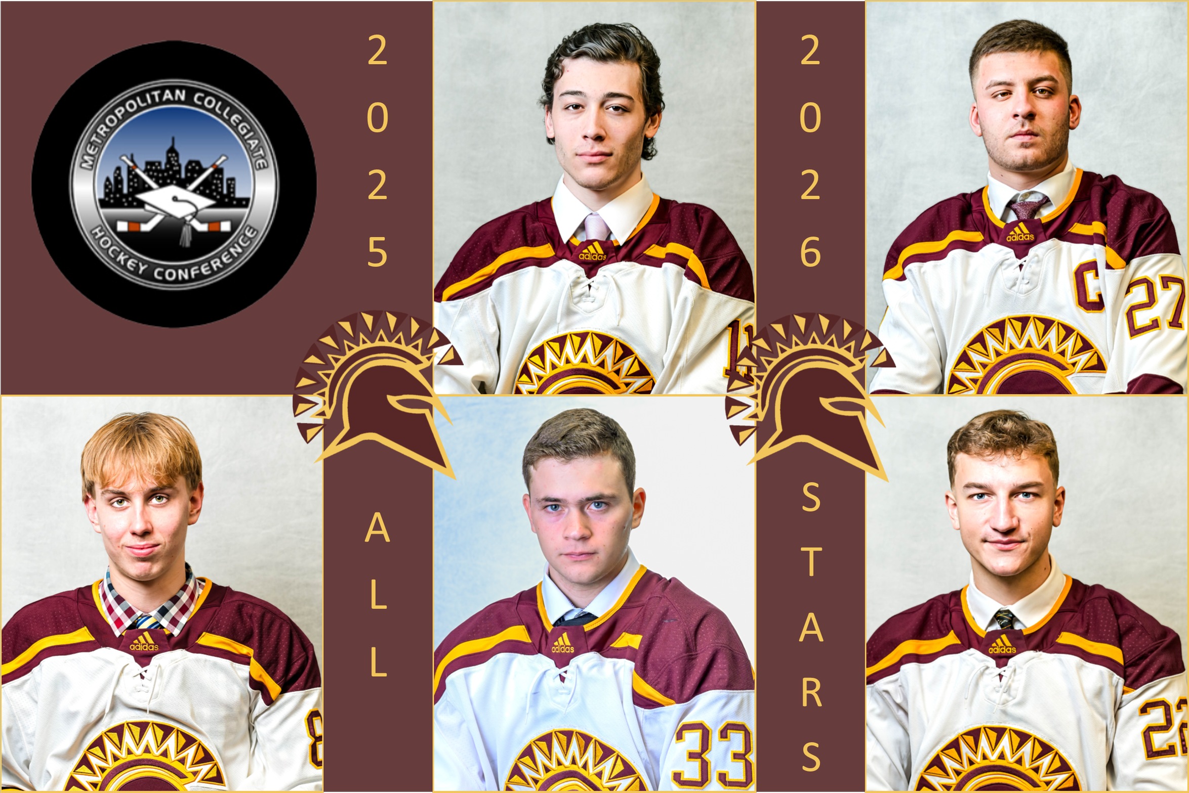 Five Spartans Named To 2026 MCHC All-Star Team
