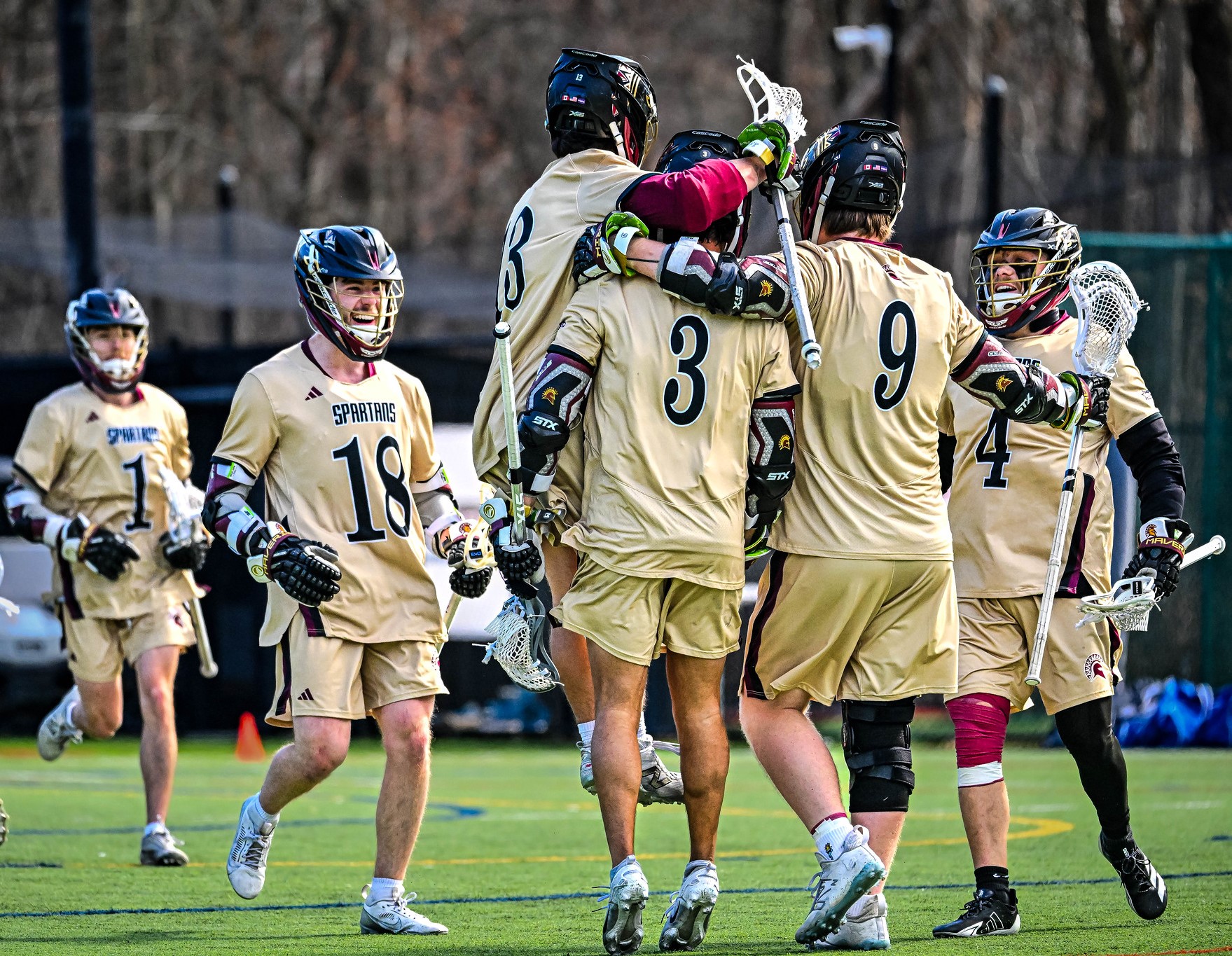 Spartans Dominate Crosstown Rival Dominican, 18-8