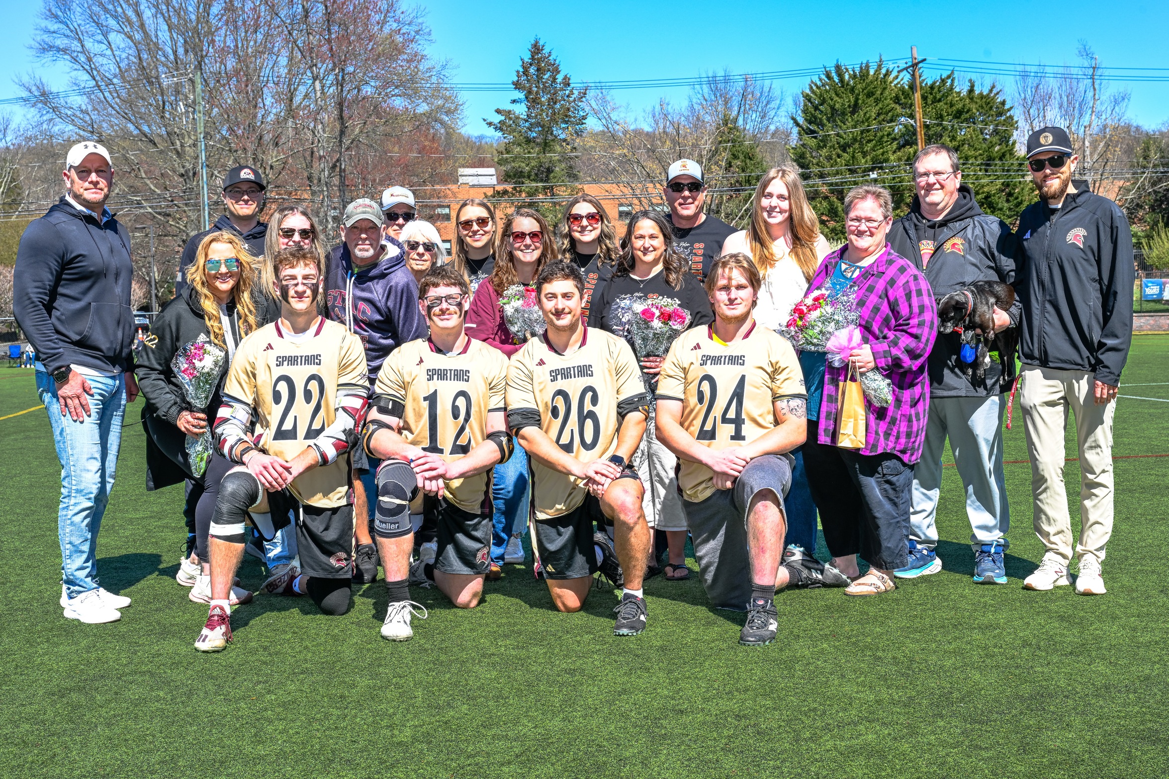 Spartans Surge Past UDC 20-3 in Senior Day Blowout