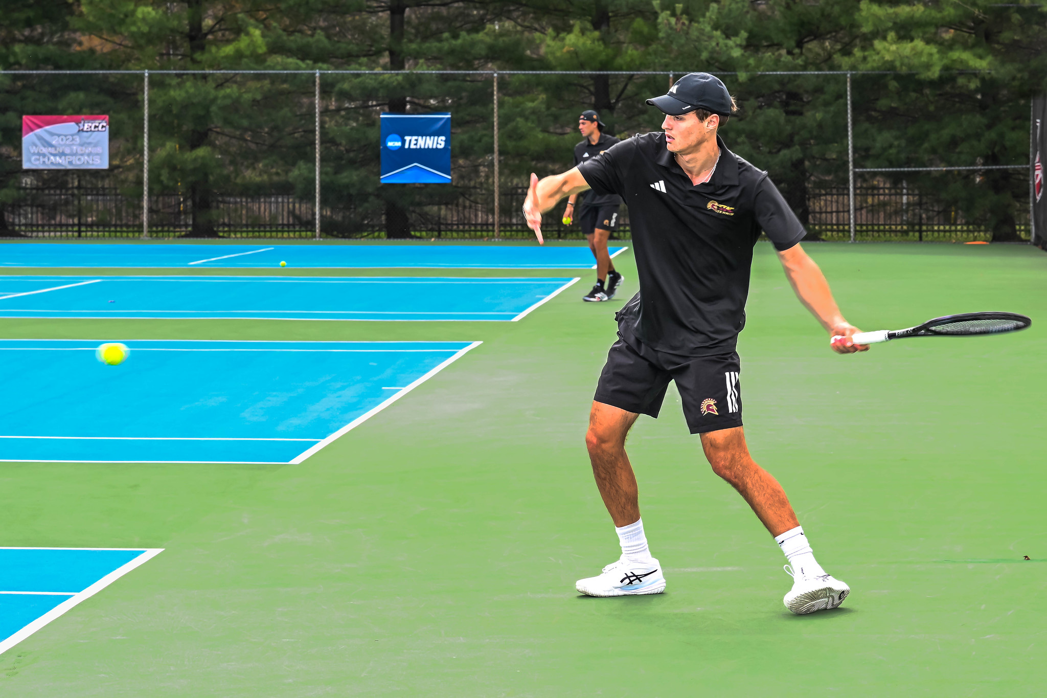 STAC Men's Tennis Sweeps Baruch 7-0 to Close Regular Season Play